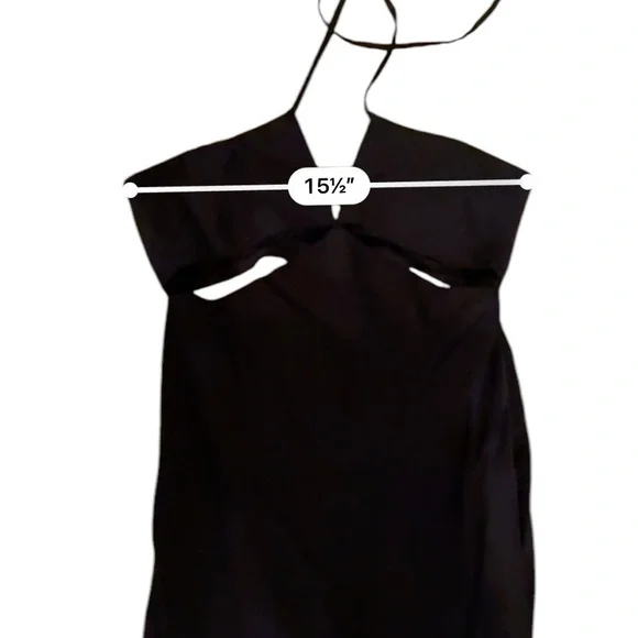 deep v halter wedding dress Halter V-Neck Wedding Dress Sleeveless Long – 27dress main image 1